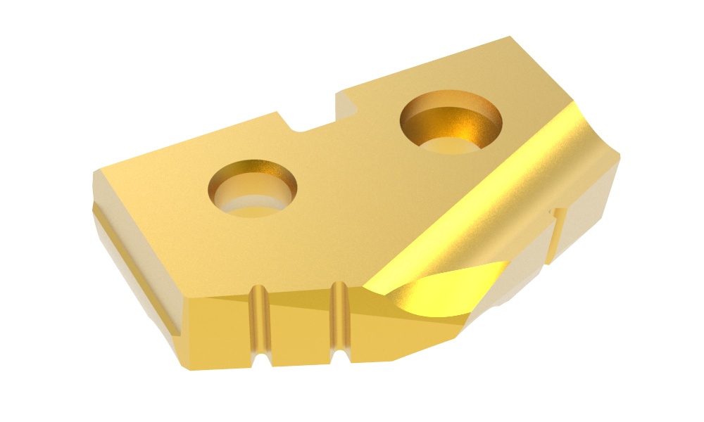 Picture of Allied Machine 1C21T-23 23mm Carb TIALN Spade Drill Insert